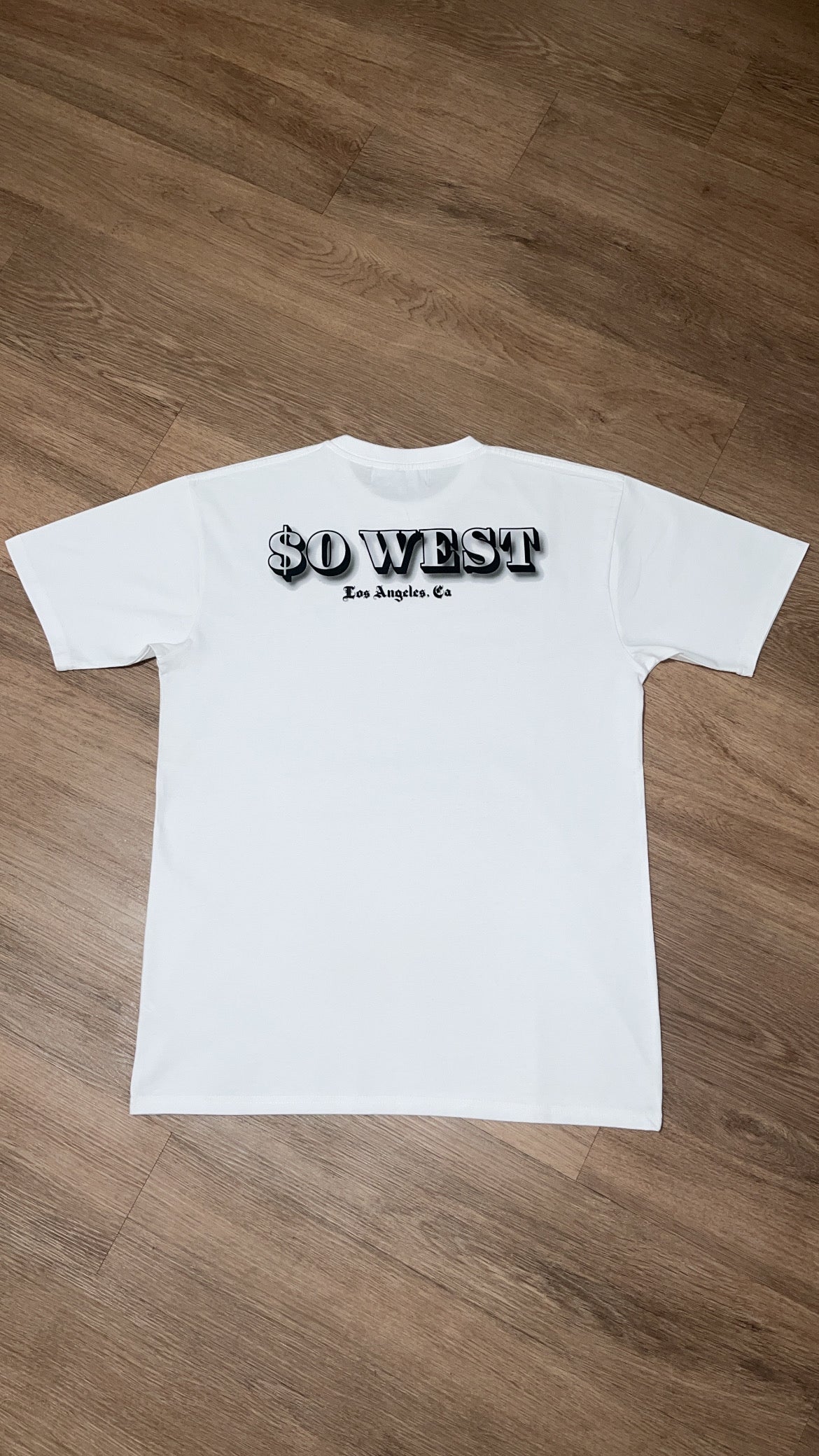 $o West “White Tee Los Angeles”