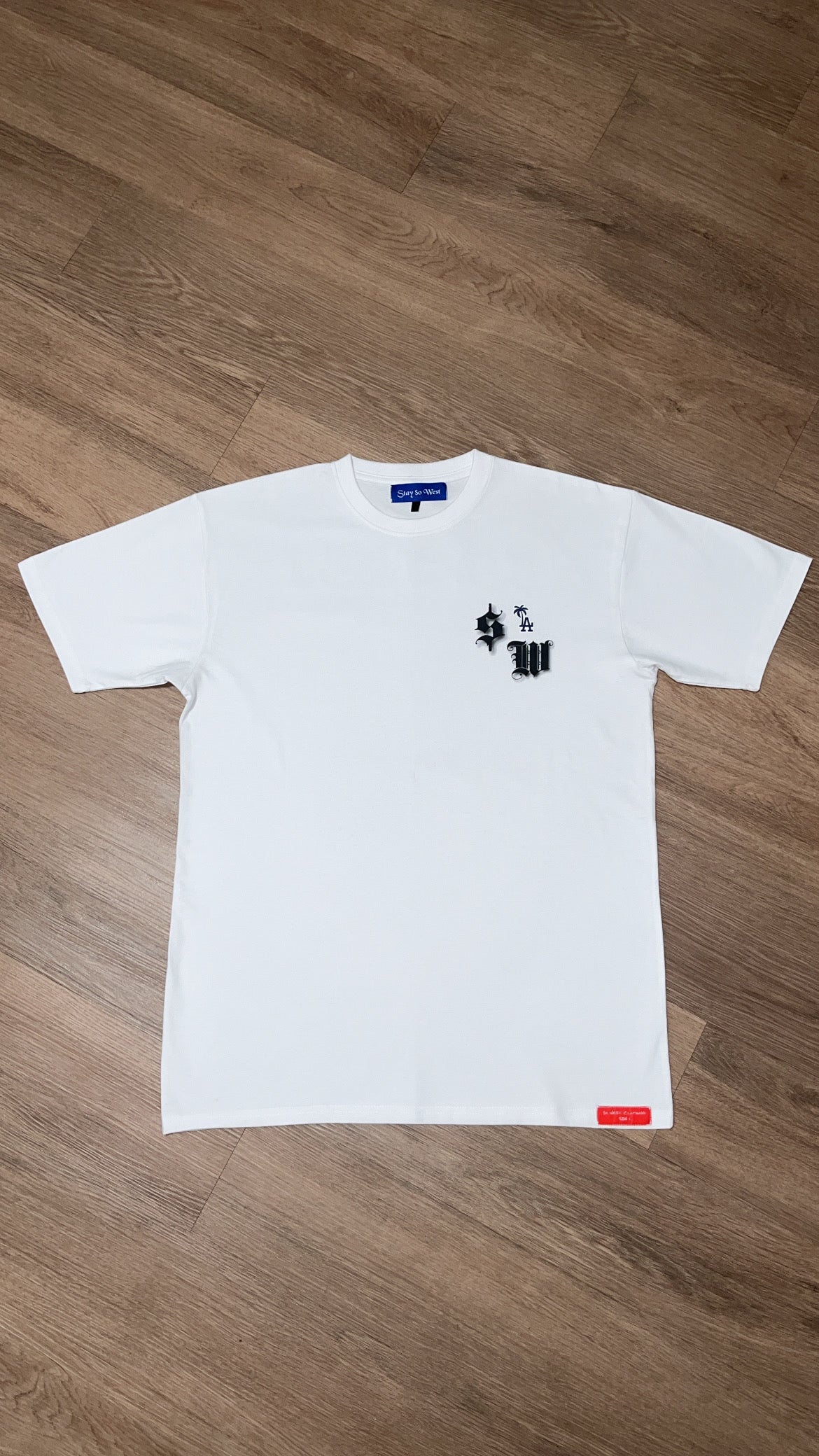 $o West “White Tee Los Angeles”
